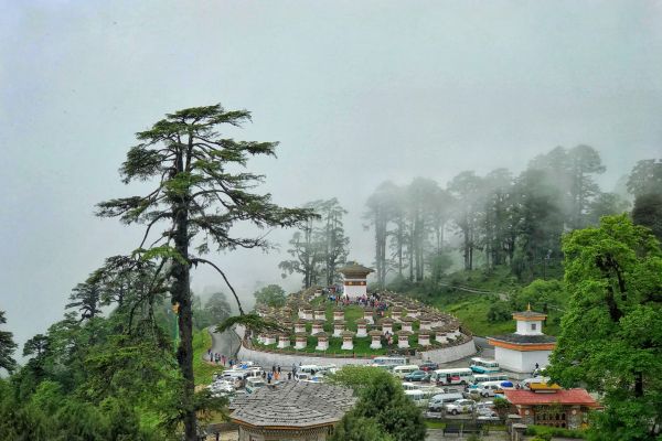 Drive Across the Dochula Pass